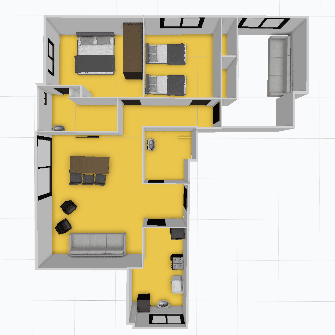 Passage en maquette 3D